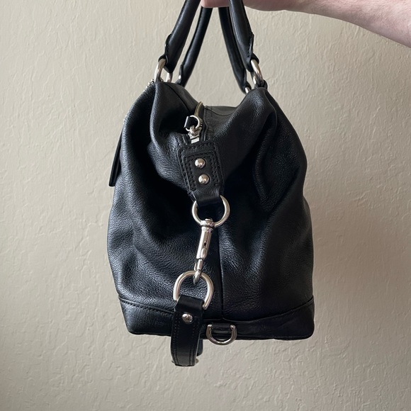 Coach Leather Carryall Satchel Handbag - Picture 3 of 11